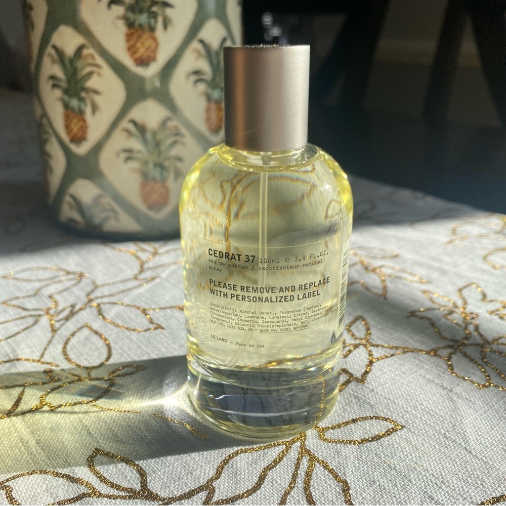 Le Labo Cedrat 37 perfume City Exclusive scent for BERLIN